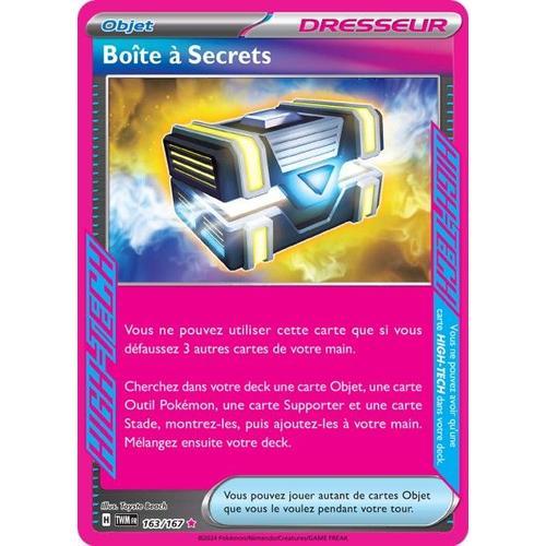 Carte Pokémon - Boite À Secrets - 163/167 - High-Tech - Mascarade C... on Productcaster.