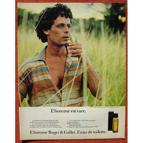 Publicité Papier - Eau De Toilette "L'homme" De Roger & Gallet De 1... on Productcaster.