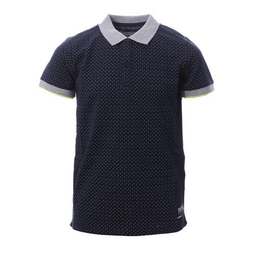 Polo Garçon Marine Imprimé Teddy Smith P-Over Mc on Productcaster.