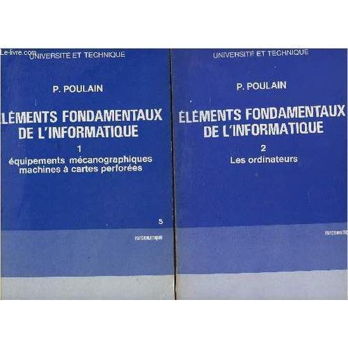 Elements Fondamentaux De L Informatique - Tome 1 - Equipements Meca... on Productcaster.