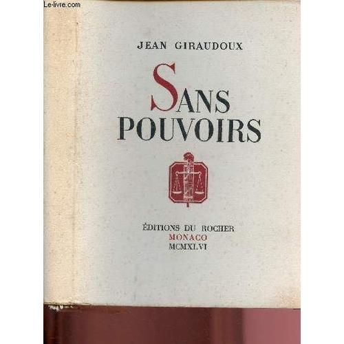 Sans Pouvoirs (Edition Originale - Exemplaire N°707/830) on Productcaster.