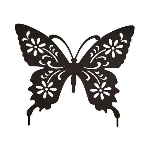 Noir Pour Papillon Pour L'art, Ornements D'arrière-Cour Et Accessoi... on Productcaster.