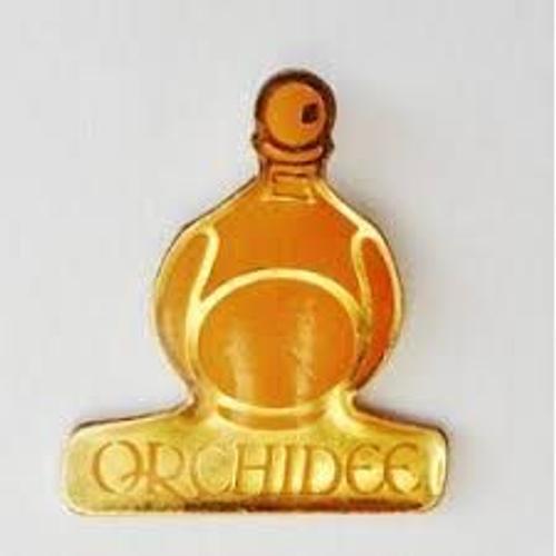 Pin's Parfum Yves Rocher Orchidee on Productcaster.