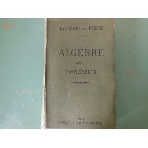 Algèbre Avec Compléments on Productcaster.