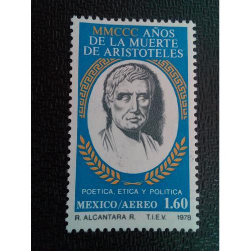 Timbre Mexique Yt Pa 483 2300 Ans De Mort D'aristote 1978 ( 051104 ) on Productcaster.