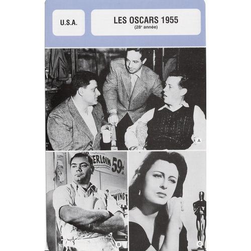 Fiche Monsieur Cinema Les Oscars 1955 on Productcaster.