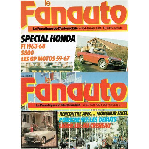 Lot De 11 Revues Le Fanauto (Le Fanatique De L'automobile) 1984 N° ... on Productcaster.