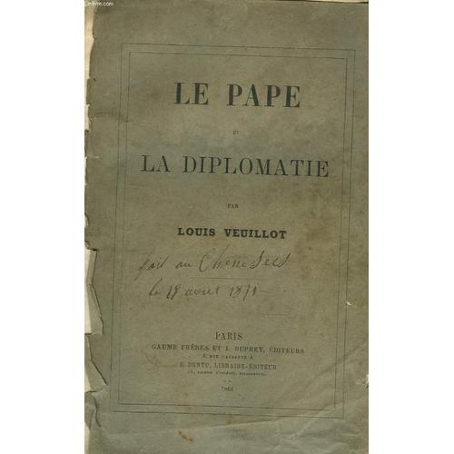 Le Pape Et La Diplomatie. on Productcaster.