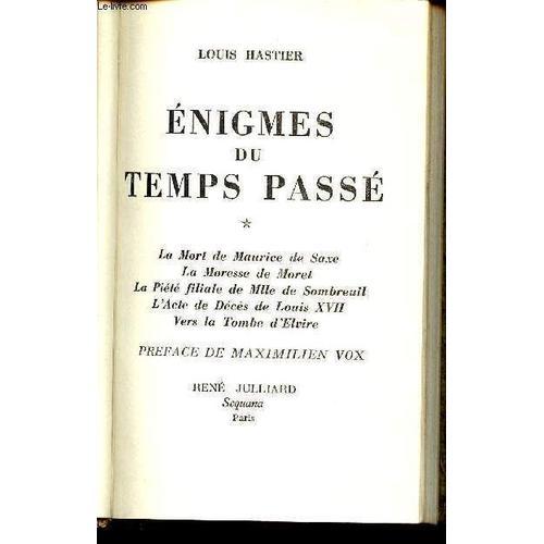 Enigmes Du Temps Passe on Productcaster.