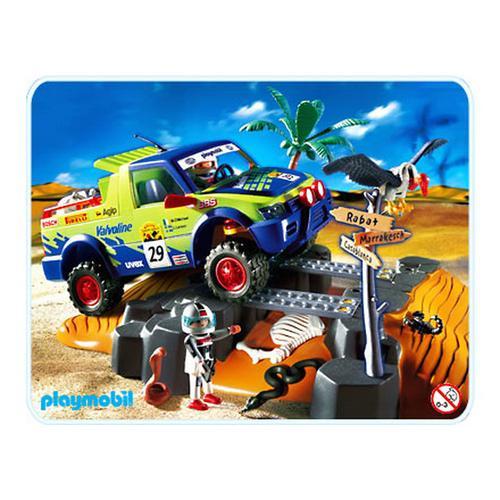 Playmobil 4421 - Pilotes / Pick-Up De Rallye on Productcaster.