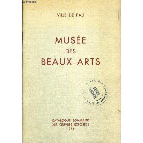 Musee Des Beaux-Arts - Ville De Pau - Catalogue Sommaire Des Oeuvre... on Productcaster.