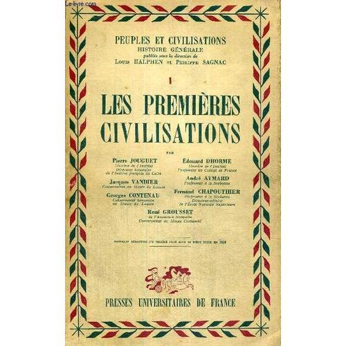 Les Premieres Civilisations - Nouvelle Redaction Du Volume Paru Sou... on Productcaster.