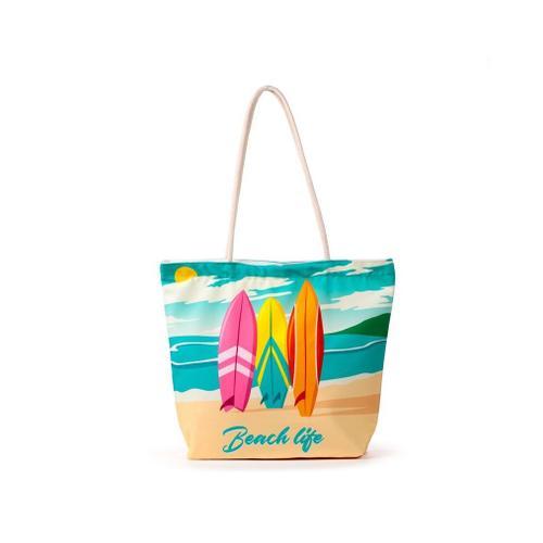 Sac de plage 41 x 55 cm Surf beach life on Productcaster.