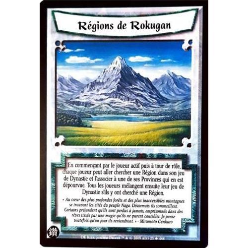 Carte Legend Of The Five Rings : Régions De Rokugan 23/488 on Productcaster.