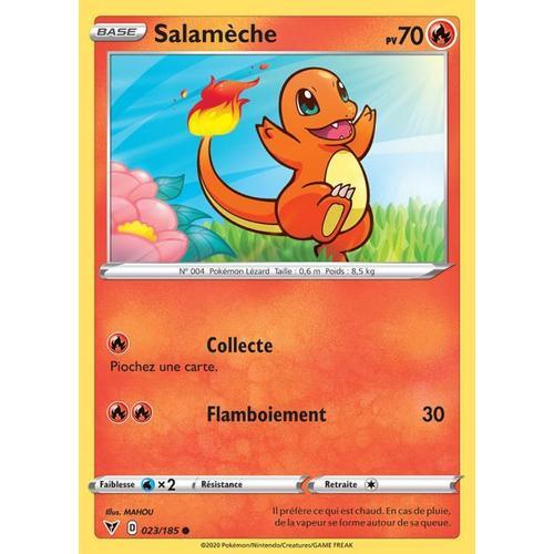 Carte Pokemon - Salameche - 023/185 - Épée Et Bouclier4 - Voltage É... on Productcaster.