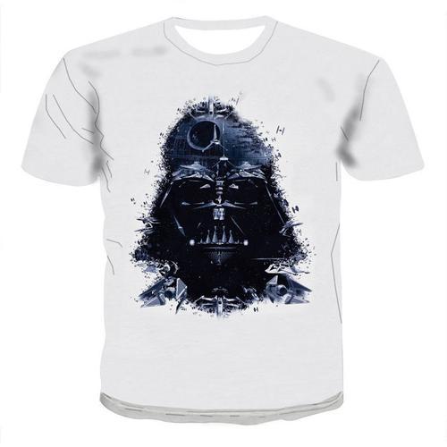 Star Wars T-Shirt Unisexe Hommes Imprimé À Col Rond Baggy Tee Shirt... on Productcaster.