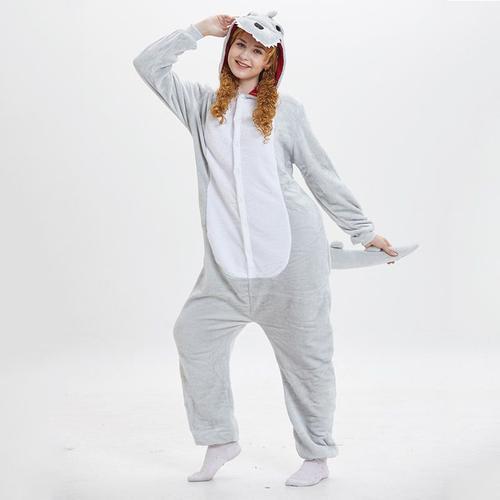 Pyjama Combinaison Adulte Polyester Dinosaure Animal Costume Cospla... on Productcaster.