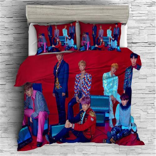 Bts Housse De Couette De Marque :1 Housse De Couette + 1 Drap Houss... on Productcaster.