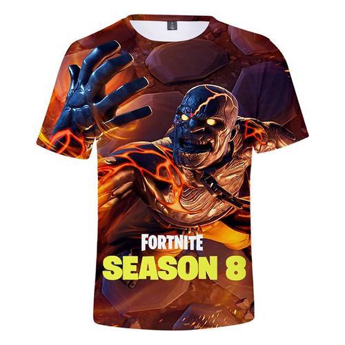 Fortnite T-Shirt Enfant Imprimé À Manches Courtes À Col Rond Tee Sh... on Productcaster.