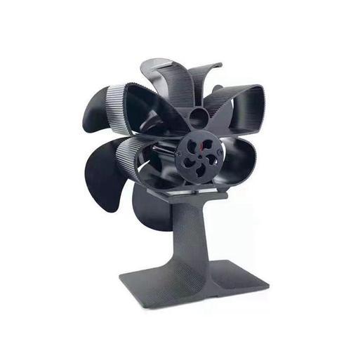 Ventilateur de CheminéE Non éLectrique à 6 Lames pour PoêLe Bois Ci... on Productcaster.