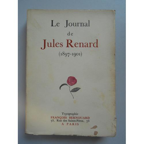 Le Journal De Jules Renard 1897-1901 / Renard, Jules / Réf59875 on Productcaster.