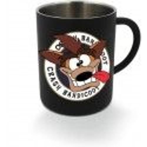 Noname Crash Bandicoot - Steel Mug 350 Ml - Black Crash on Productcaster.