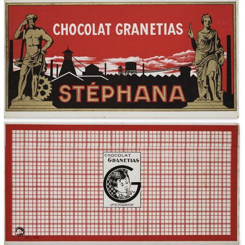 Affiche Chocolats Granetias Stéphana on Productcaster.