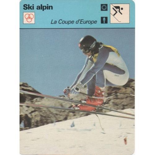 Fiche Sur Le Ski Alpin, Coupe D'europe on Productcaster.