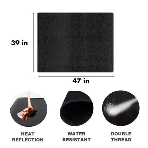 Tapis de cuisson antiadhésif pour Barbecue, résistant au feu, facil... on Productcaster.