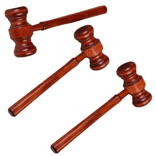 Marteau de justice en bois, 3 pièces, maillet, battement créatif, j... on Productcaster.