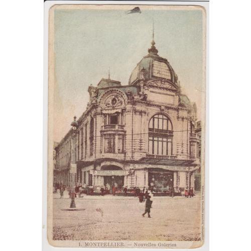 Carte Postale Ancienne 34 - Montpellier - Les Nouvelles Galeries on Productcaster.