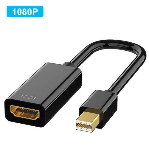 Black-1080P Adaptateur compatible Mini DisplayPort vers HDMI, 4K, 1... on Productcaster.