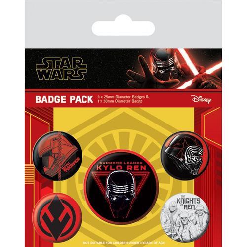 Noname Star Wars: The Rise Of Skywalker - Pack 5 Badges - Sith on Productcaster.