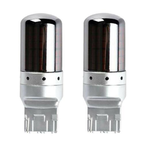 Ampoule Led Chromée 7440 T20 144smd Canbus, Sans Erreur, Clignotant... on Productcaster.