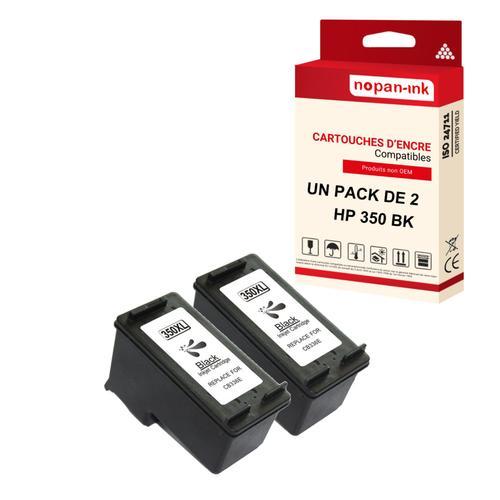 NOPAN-INK - x2 Cartouches compatibles pour HP 350 XL 350XL Noir pou... on Productcaster.