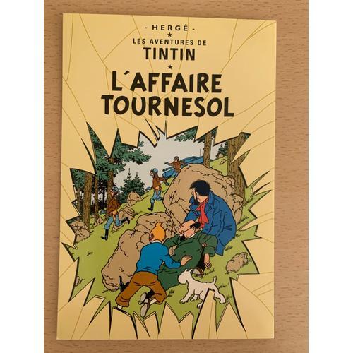 Tintin - L'affaire Tournesol - Hergé - 10x15cm - Carte Postale on Productcaster.