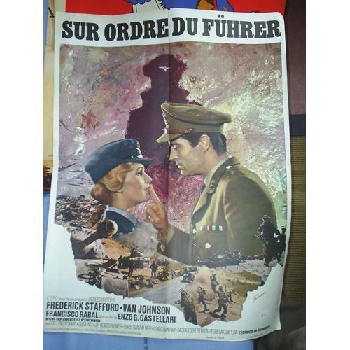 Sur Ordre Du Führer - Frederick Stafford - 60x80cm - Affiche Cinema... on Productcaster.