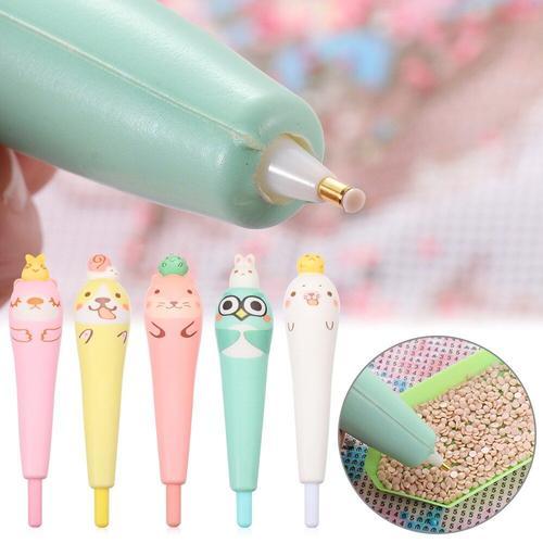 Dessin Animé Diamant Peinture Stylo Point Perceuse Stylos 5d Doux S... on Productcaster.