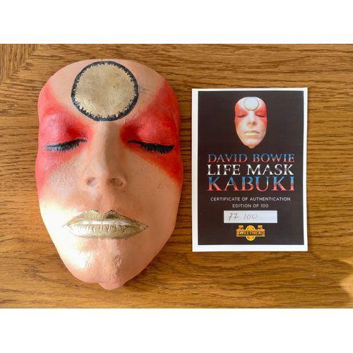 David Bowie Life Mask - Kubuki - Sweethead - Édition Numérotée 77/100 on Productcaster.