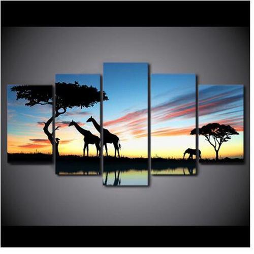 Peinture Au Diamant Diy (Peinture Uniquement, Sans Cadre) Sunset-Gr... on Productcaster.