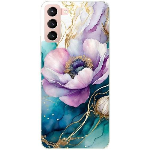 Coque Pour Galaxy S21 Fe Marbre Fleur on Productcaster.