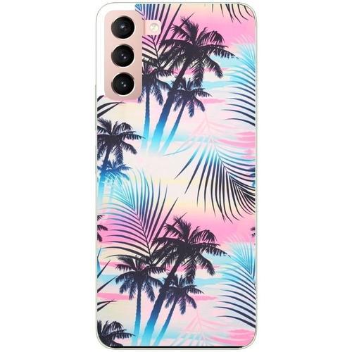 Coque Pour Galaxy S21 Fe Tie Dye Palmier on Productcaster.