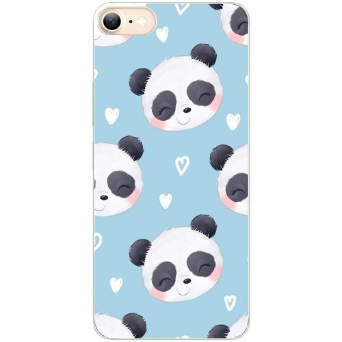 Coque Pour Iphone 7 8 Et Se Panda Bleu on Productcaster.