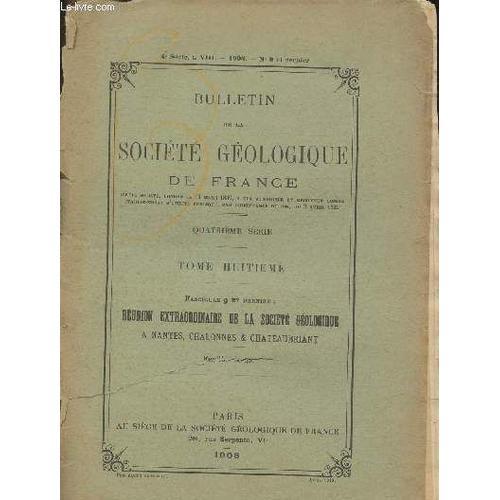 Bulletin De La Société Géologique De France Tome Xviii- Fascicule 9... on Productcaster.