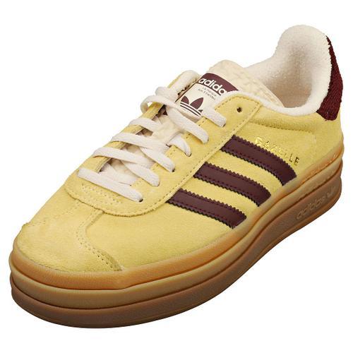 Adidas Gazelle Bold Femme Baskets Mode Jaune Maron - 40 2/3 on Productcaster.