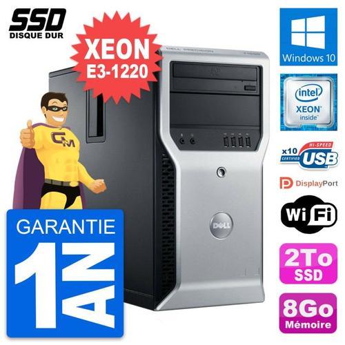 PC Tour Dell Precision T1600 Intel Xeon E3-1220 RAM 8Go SSD 2To Win... on Productcaster.