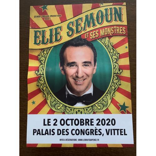 Elie Semoun Et Ses Monstres - 30x42cm - Affiche / Poster Envoi En T... on Productcaster.