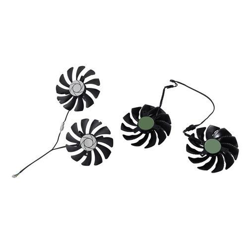 1 Pair Image Carte Ventilateur 85mm Ha9010h12f-Z 4pin Refroidisseur... on Productcaster.