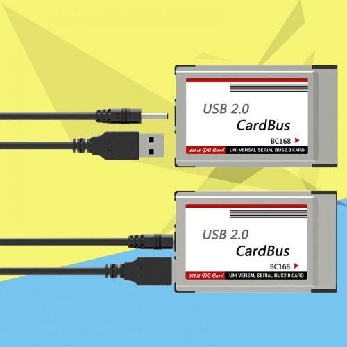 Adaptateur de carte Express PCMCIA à double ports, Plug and Play, h... on Productcaster.