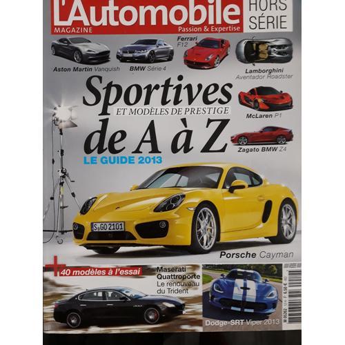 L'automobile Magazine Hors Serie Sportives De A À Z on Productcaster.